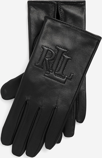 Lauren Ralph Lauren Fingerhandschuhe in schwarz, Produktansicht