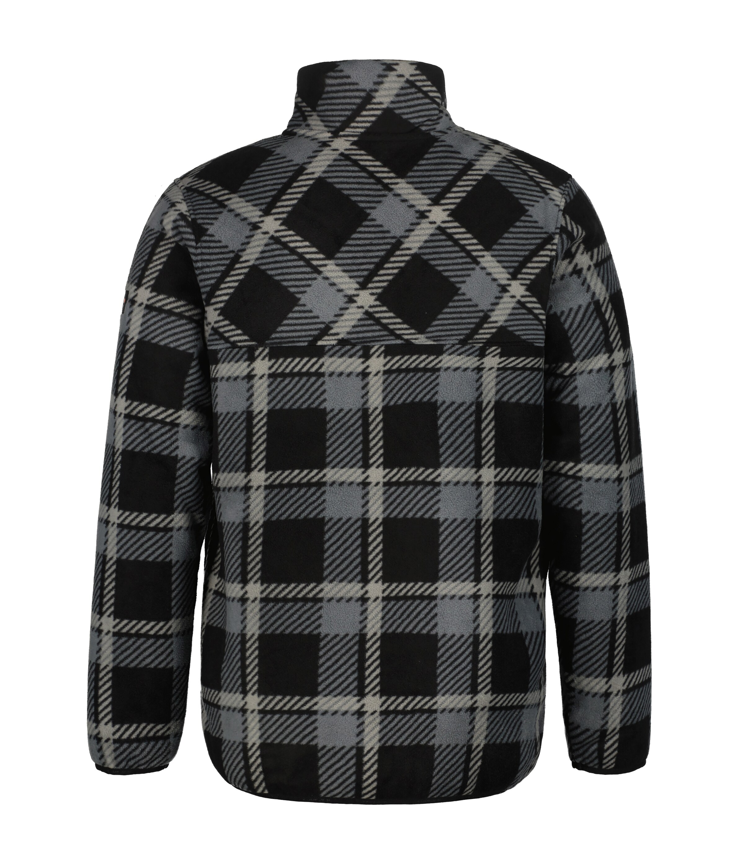 ICEPEAK Athletic Fleece Jacket in Black
