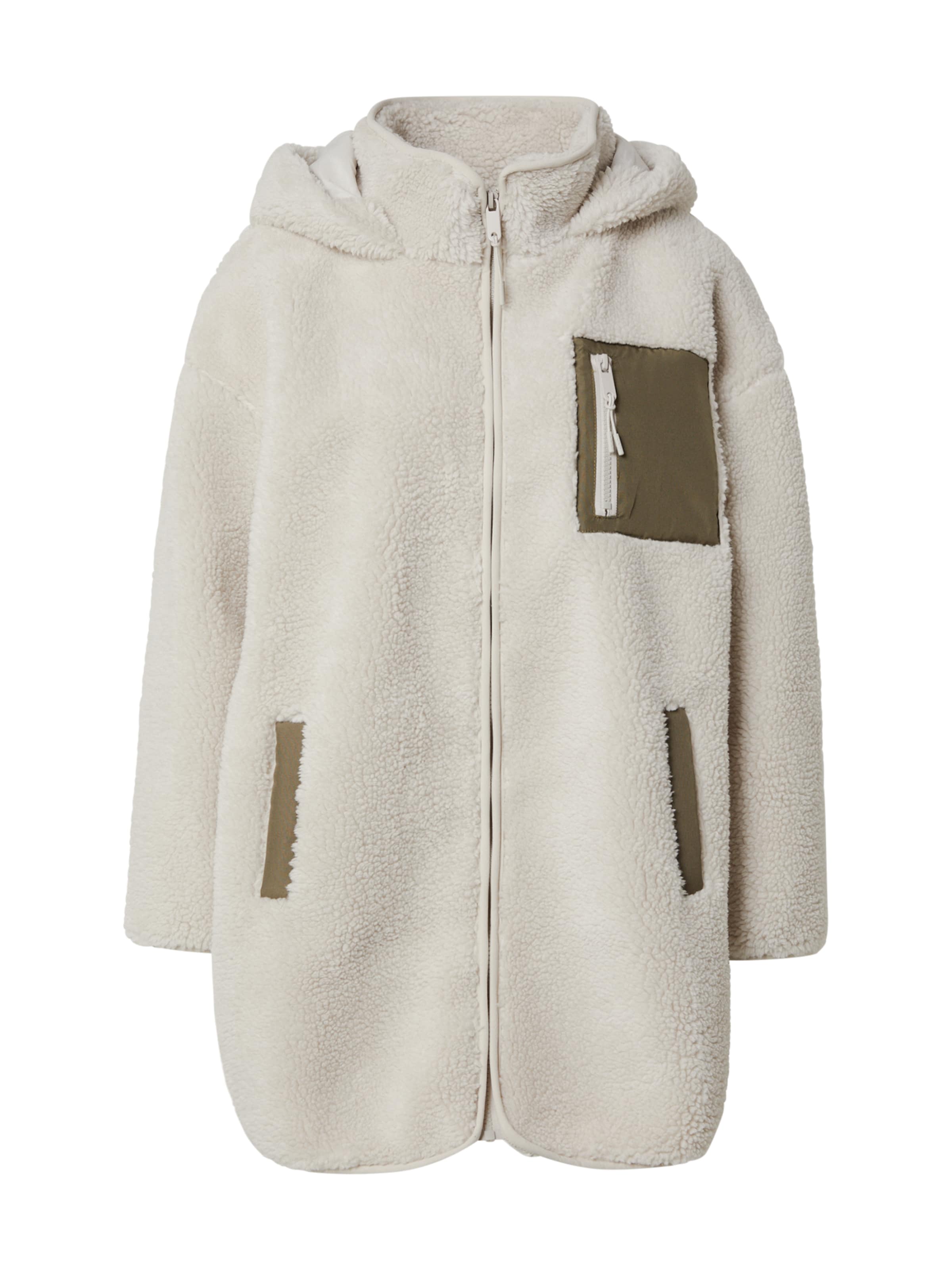 Hailys Chaqueta de entretiempo 'Te44ddy' en beige / caqui, Vista del producto