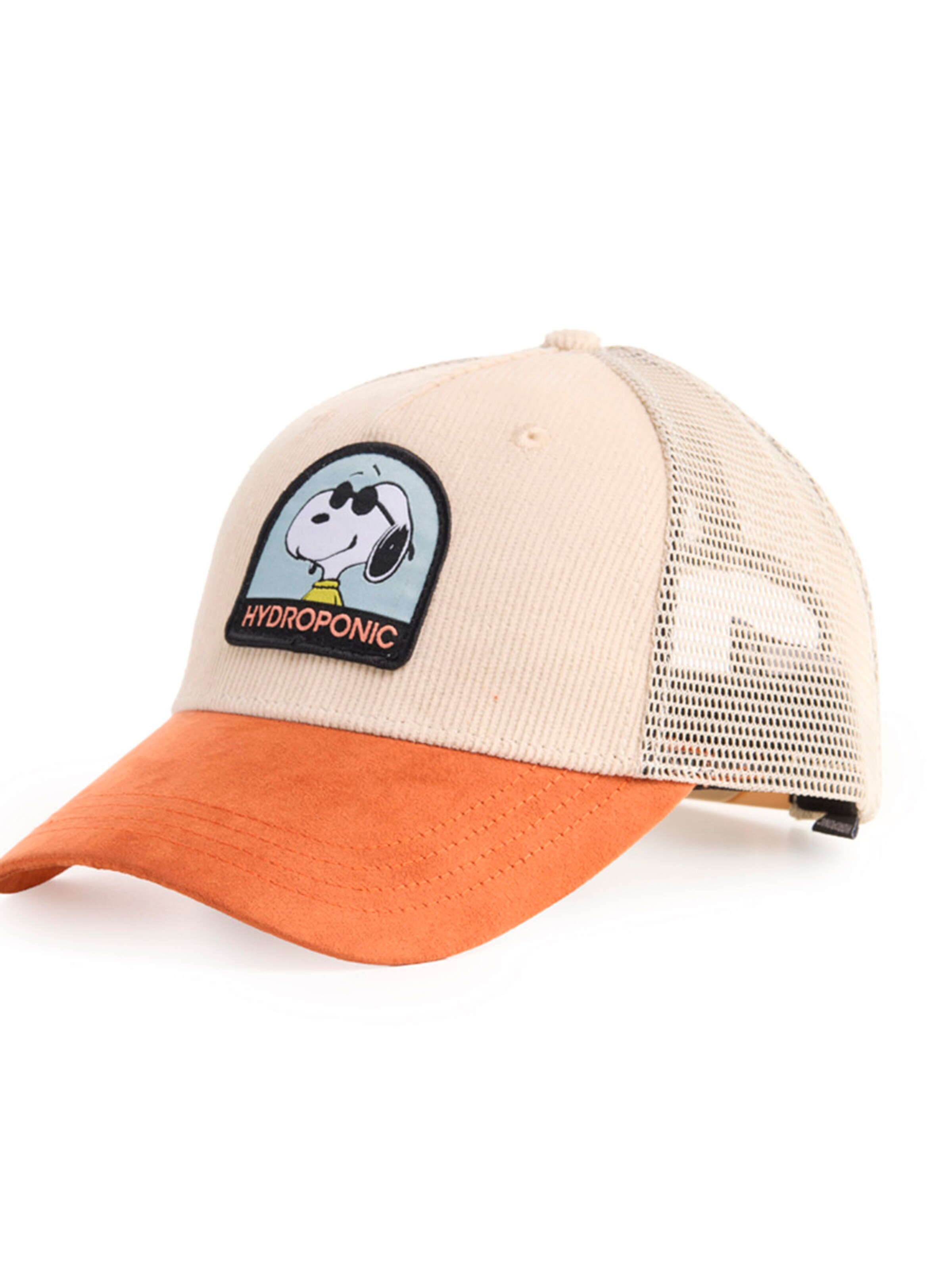 hydroponic - Gorra deportiva 'Hydroponic x Peanuts Cool Cap' en beige