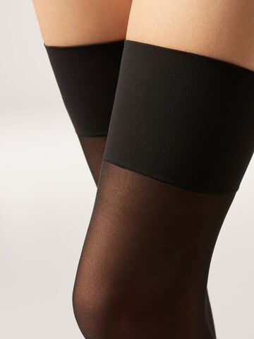 CALZEDONIA Socken in Schwarz
