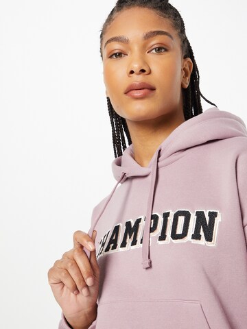 Felpa di Champion Authentic Athletic Apparel in rosa