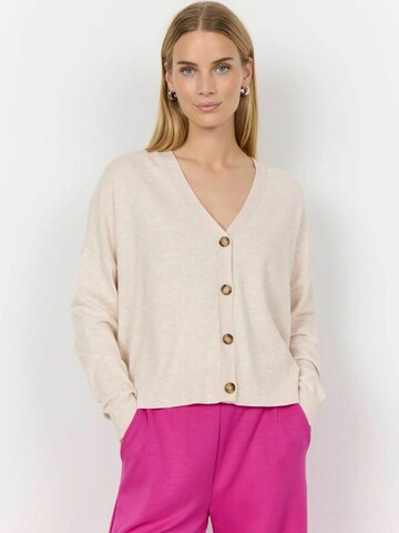 Cardigan 'Nicoline 2' Soyaconcept en beige : devant