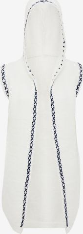 IZIA Kamizelka z dzianiny w kolorze biały: przód