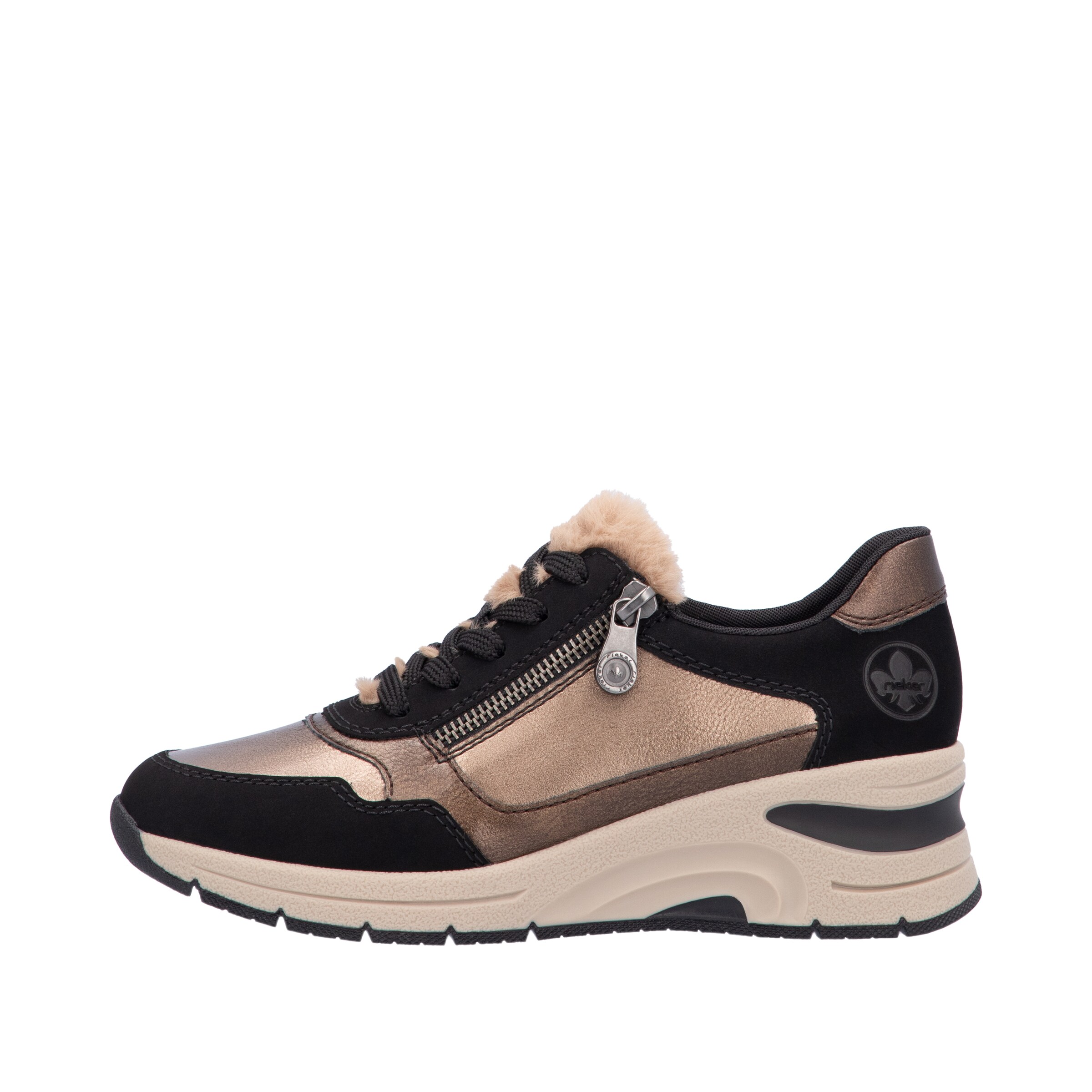 Rieker Sneakers in Bronze