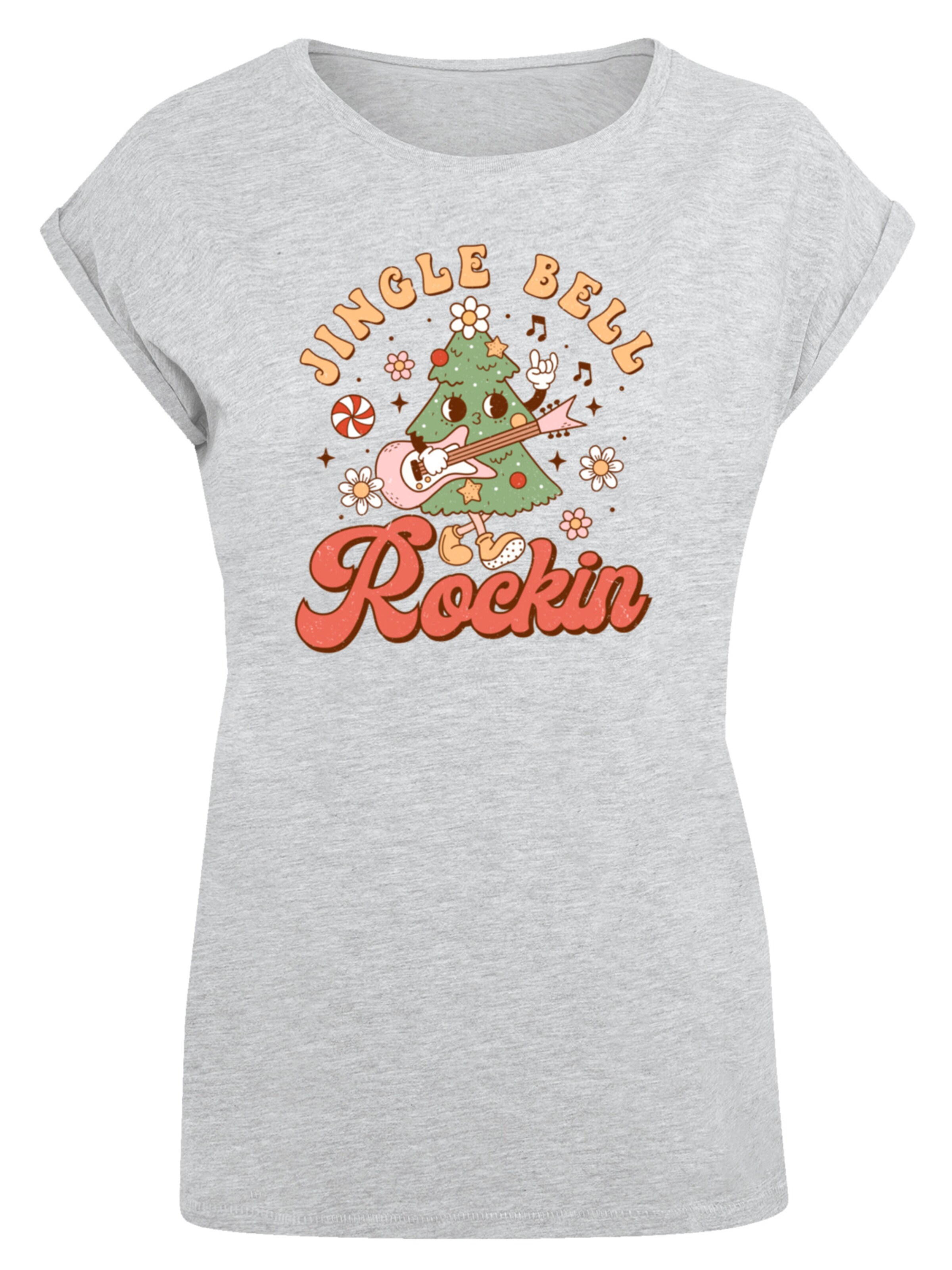 T-shirt F4NT4STIC en gris : devant