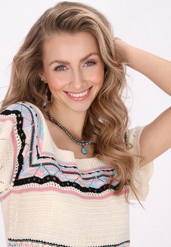 IZIA - Pullover em branco