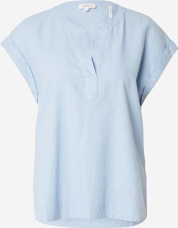 Chemisier s.Oliver en bleu : devant