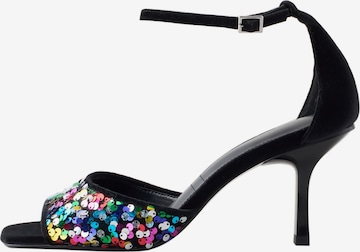 NextSandale 'Forever Comfort' - crna boja: prednji dio