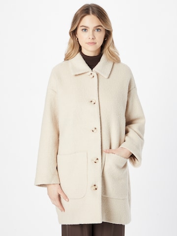 Manteau mi-saison Monki en blanc : devant