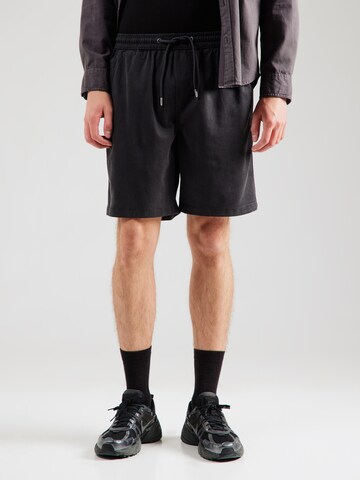 Only & Sons Loosefit Shorts 'ONSAIKEN' in Schwarz: Vorderseite