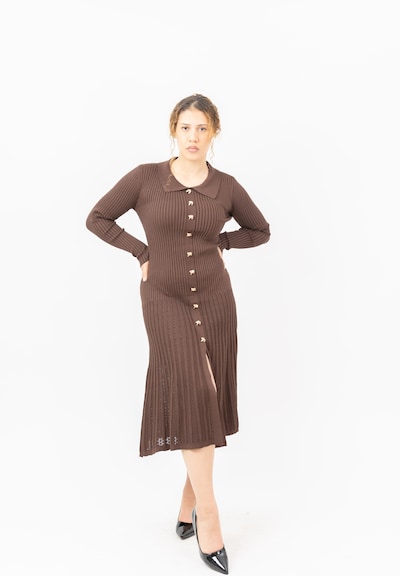 Elara Knit dress in L in Brown, Item view