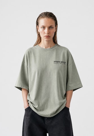 Vertere Berlin Shirt 'HONEYMOON' in Groen: voorkant