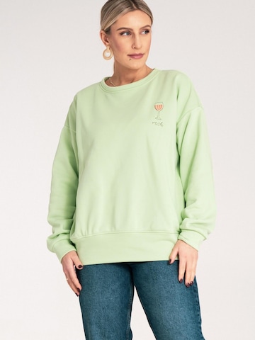 Figl Sweatshirt 'M1152' in Green