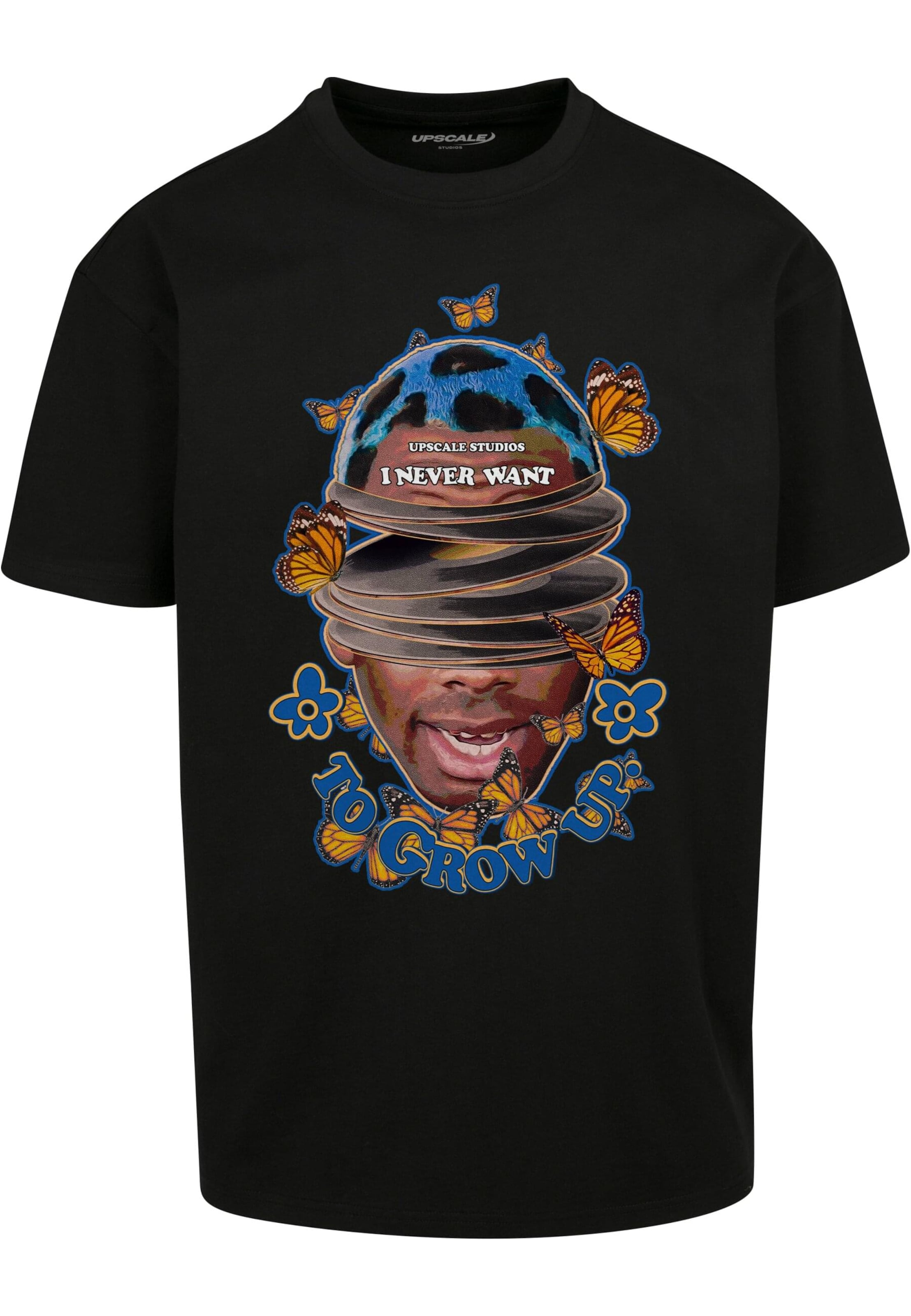 MT Upscale Футболка в Черный: спереди