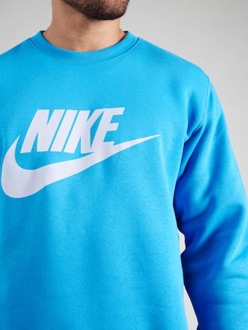 Nike Sportswear Majica 'CLUB' | modra barva