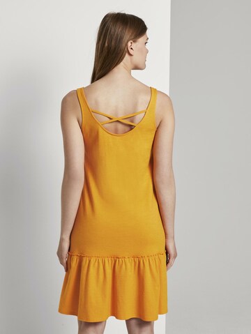 TOM TAILOR DENIM Summer Dress in Yellow