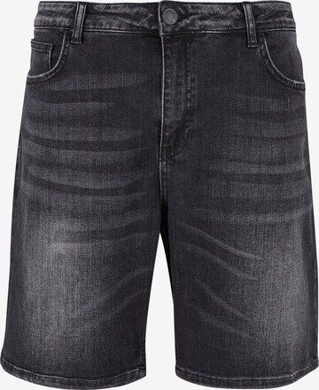 2Y Premium Regular Jeans in Black: front