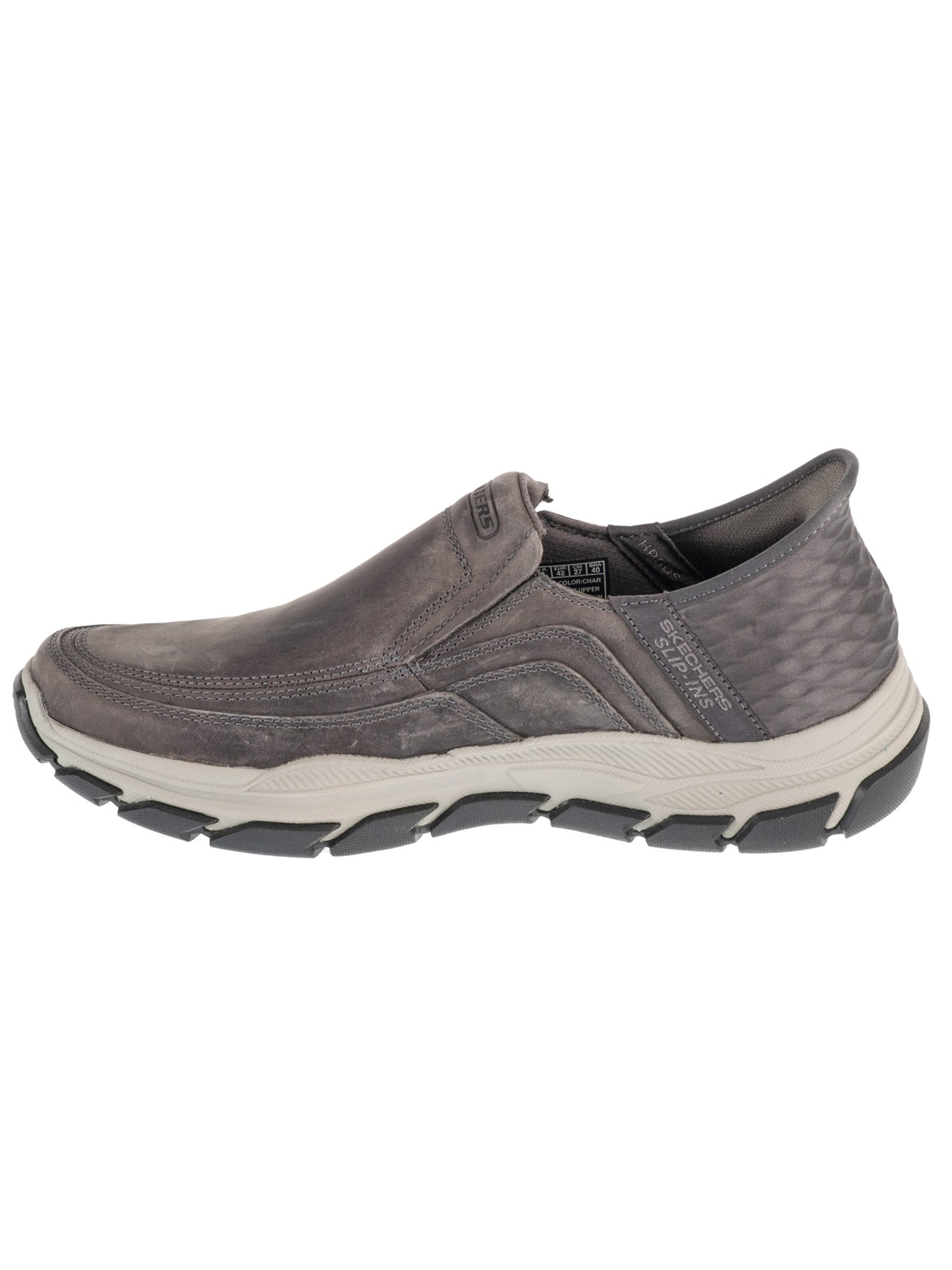 SKECHERS Slip-Ons 'Skechers Slip-Ins Respected - Elgin' in Grey: front