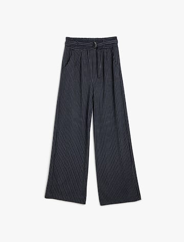 Koton Wide leg Pants in Blue: front