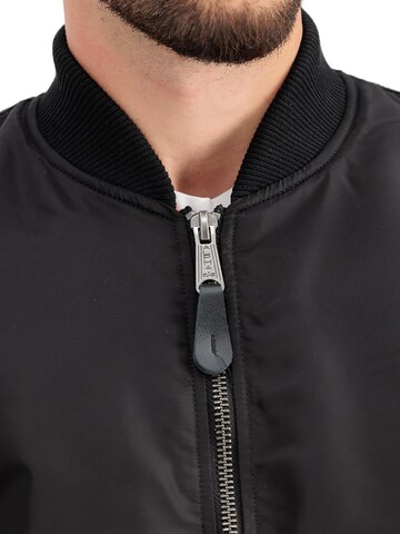 ALPHA INDUSTRIES Between-Season Jacket 'MA-1 VF Project R' in Black