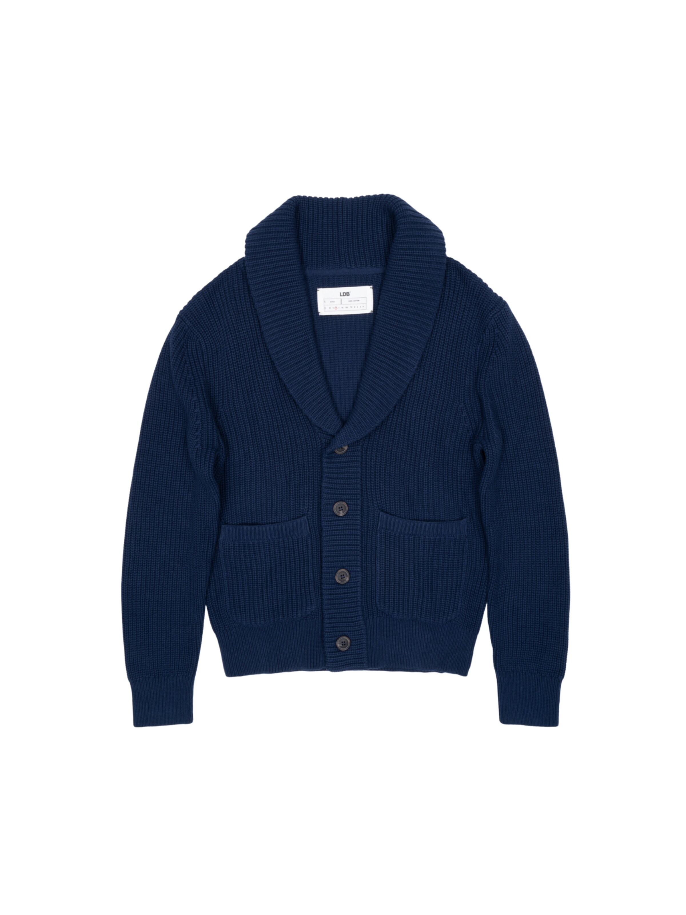 Cardigan bavarois 'Kafka' LDB en bleu : devant