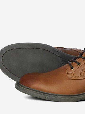 JACK & JONES Lace-Up Boots 'KARL' in Brown