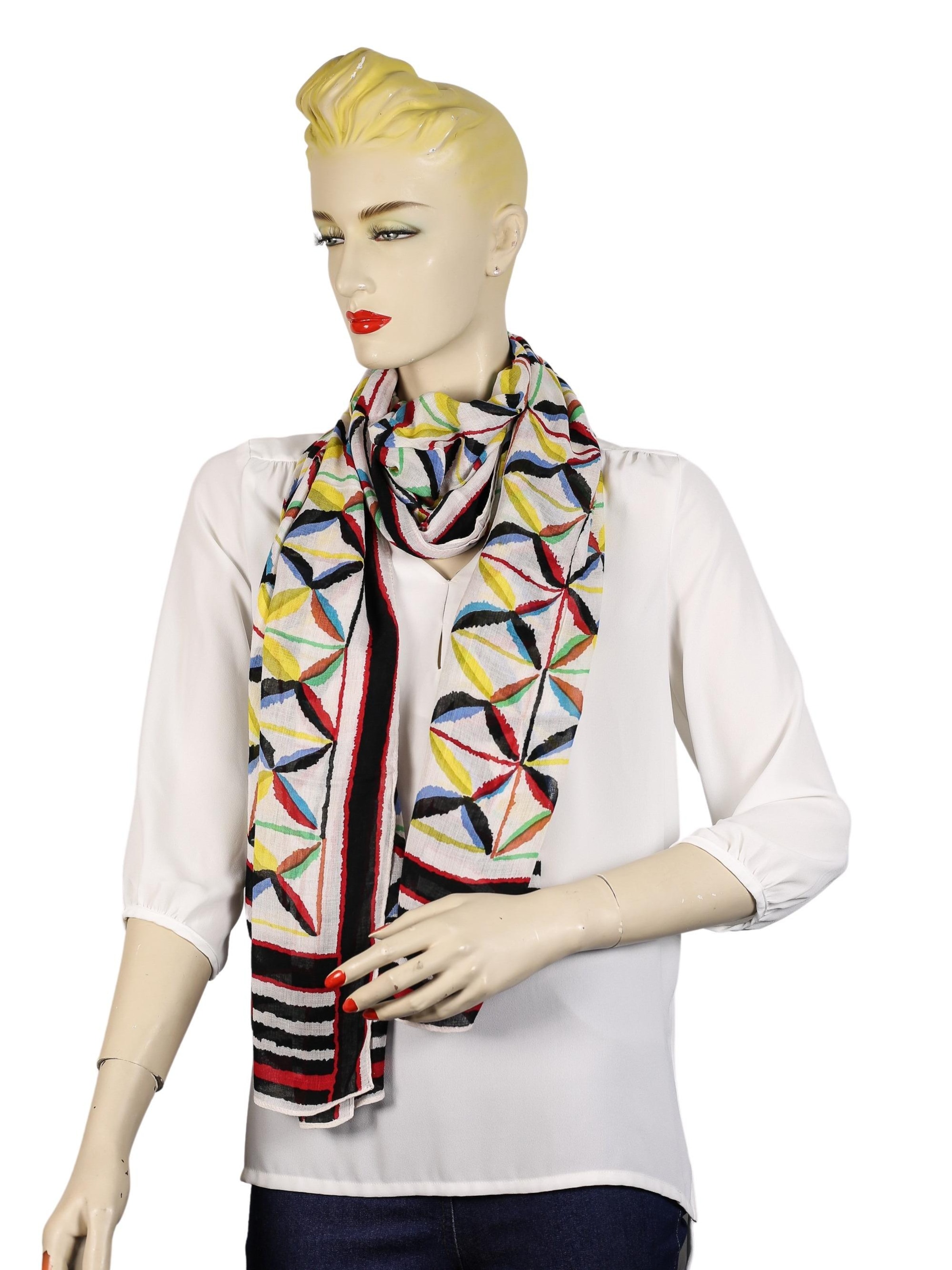 COLLEZIONE ALESSANDRO Scarf 'Mill' in Mixed colors