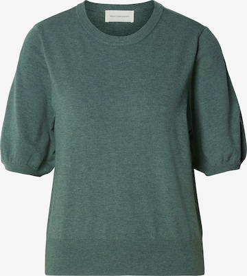 MSCH COPENHAGEN Pulóver 'MSCHSefika' - zöld: elől