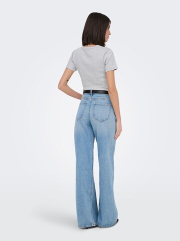 JDY Wide Leg Jeans 'JDYCARINA ' i blå