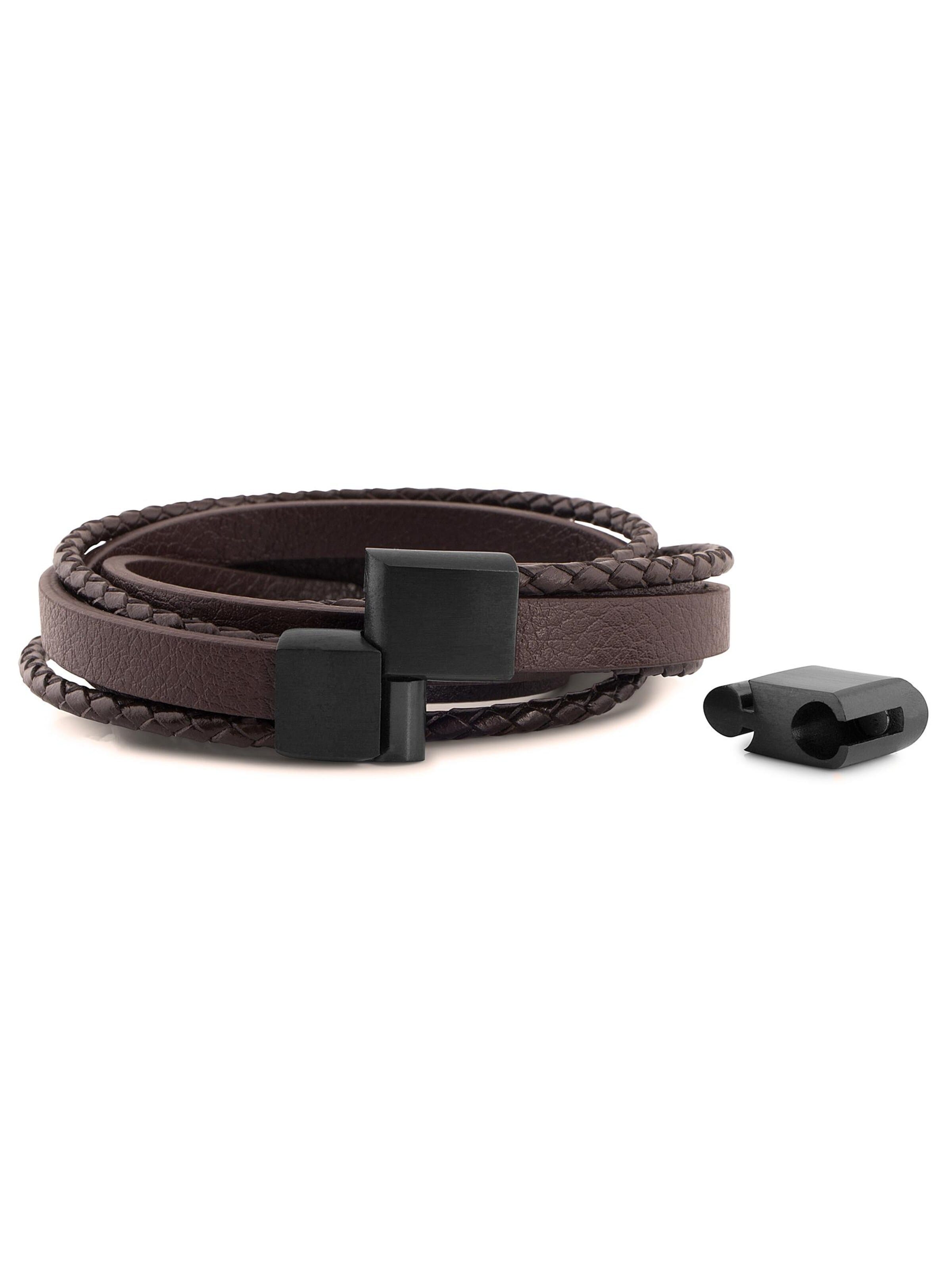 Akitsune Bracelet 'Dark Matter' in Brown
