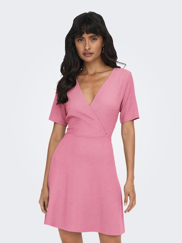 JDY Sukienka 'FILONA' w kolorze różowy: przód