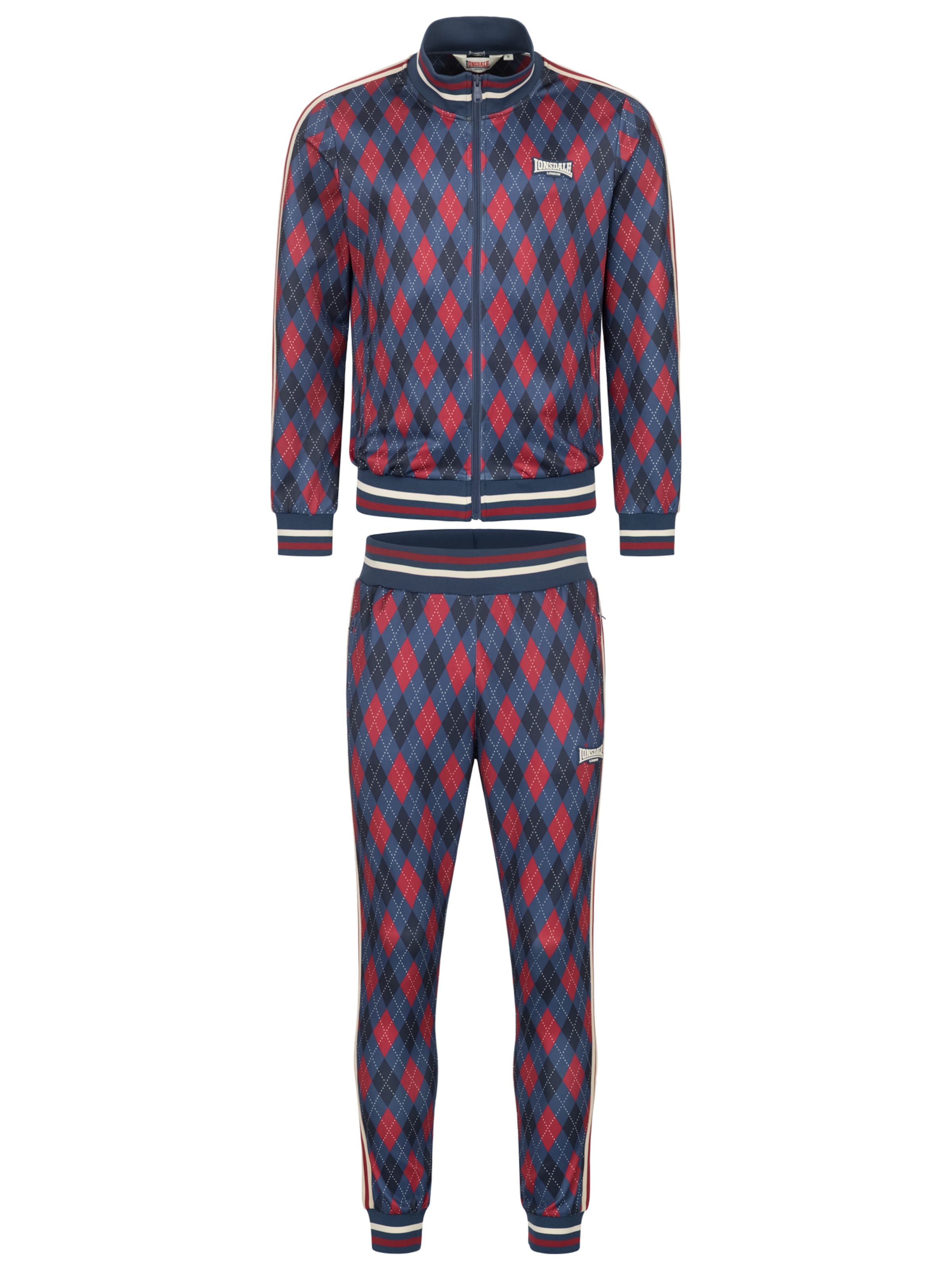 LONSDALE - Fato de jogging 'Redford' em azul: frente