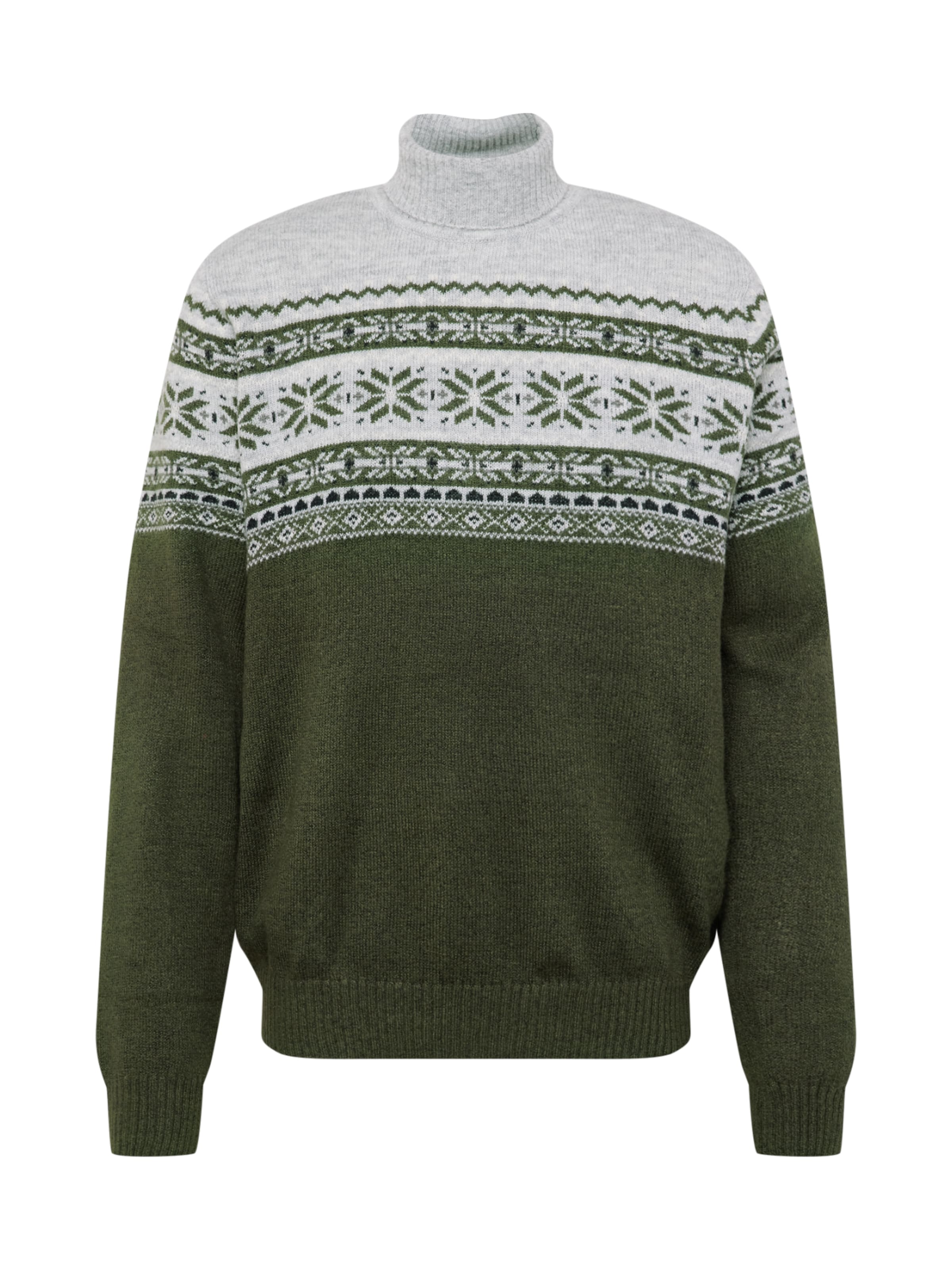 Männer Pullover & Strick BLEND Pullover in Khaki - SP20797 Männer Pullover & Strick BLEND Pullover in Khaki - SP20797