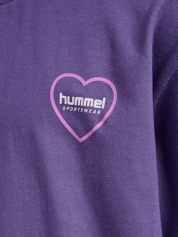 Hummel Shirt 'Heartfield' in Lila