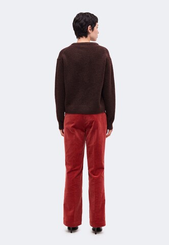 Bootcut Pantaloni de la MORE & MORE pe portocaliu: spate