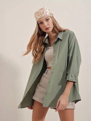 Camicia da donna di Bigdart in verde