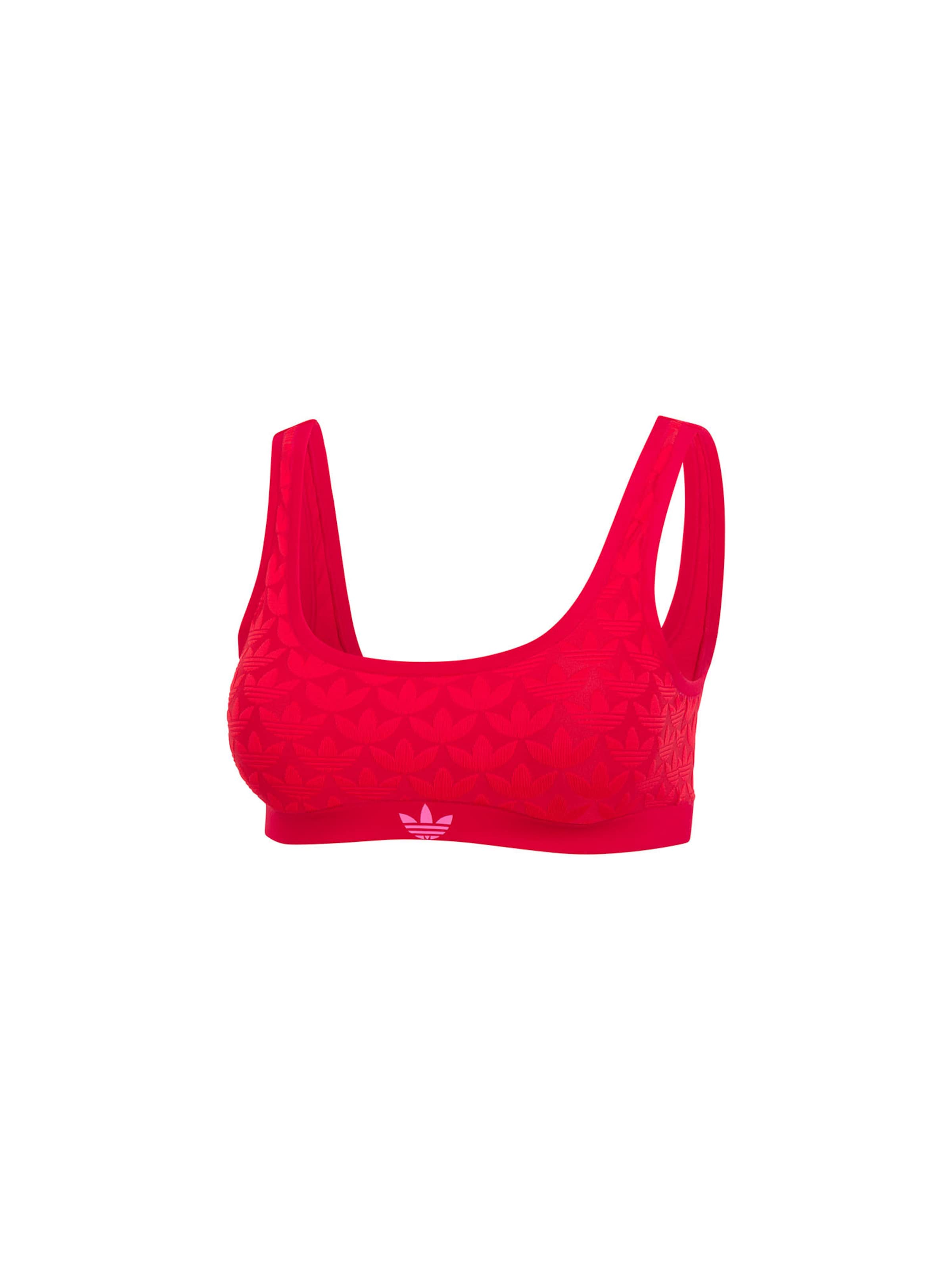 Bustier Soutien-gorge ' Terrot Flex ' ADIDAS ORIGINALS en rouge