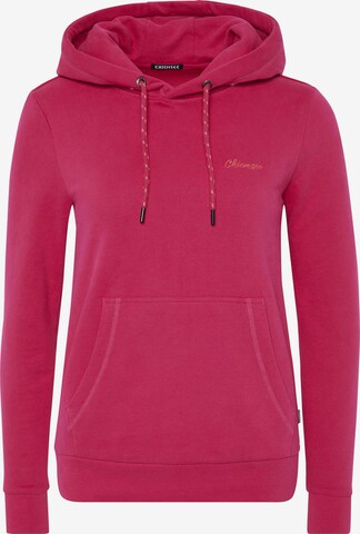 CHIEMSEE Sweatshirt in Rot: predná strana