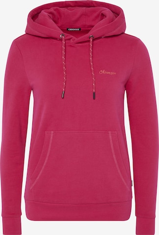 CHIEMSEE Sweatshirt in Red: front