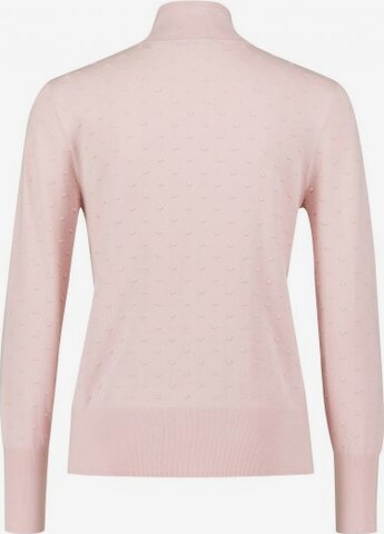 zero Pullover mit Rollkragen in Pink