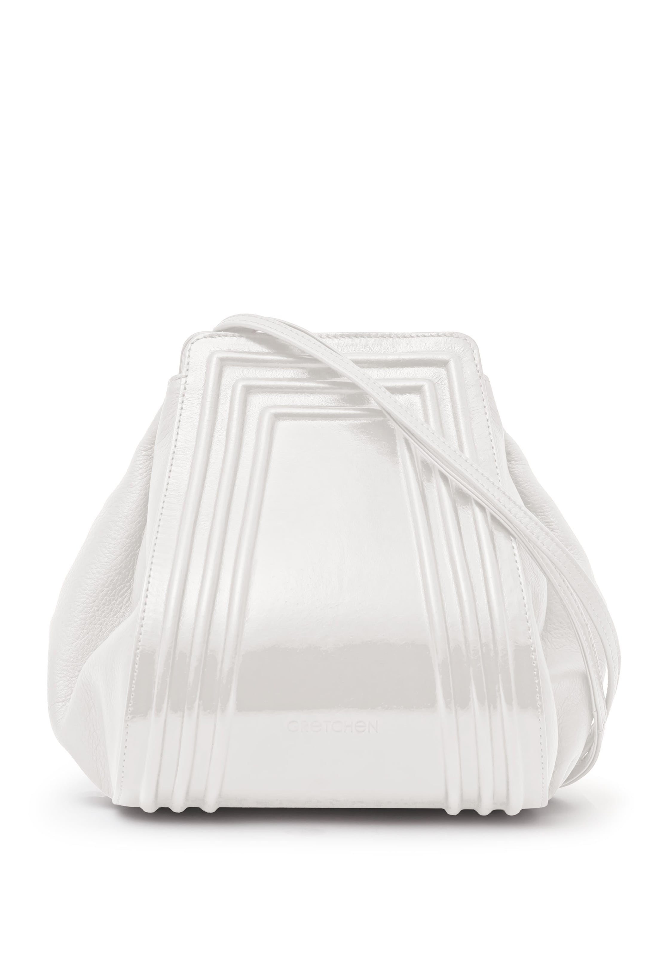 Gretchen Schultertasche in Weiß