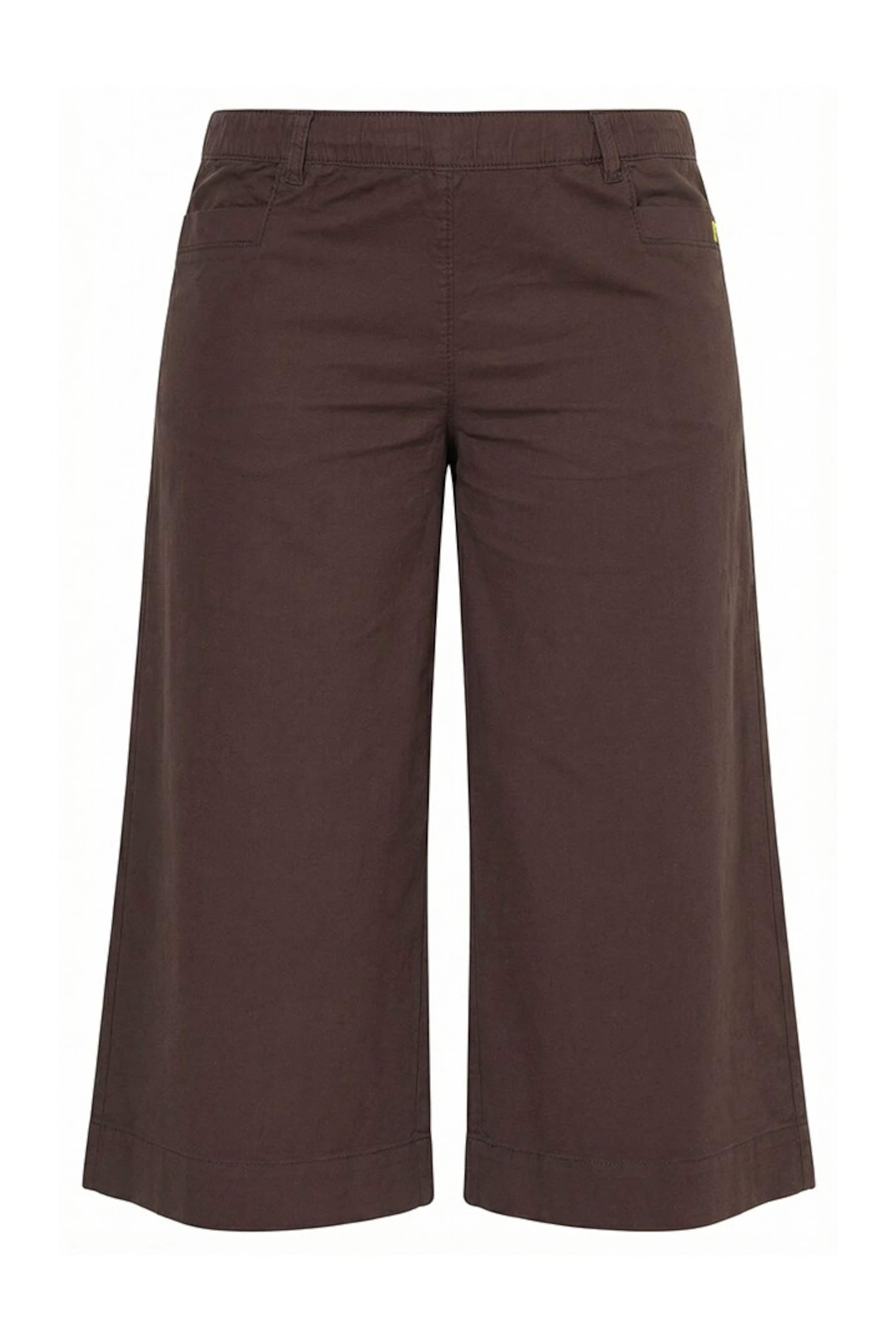 LAURASØN Trousers in Brown: front