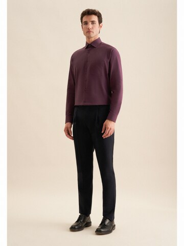 Coupe regular Chemise business SEIDENSTICKER en violet