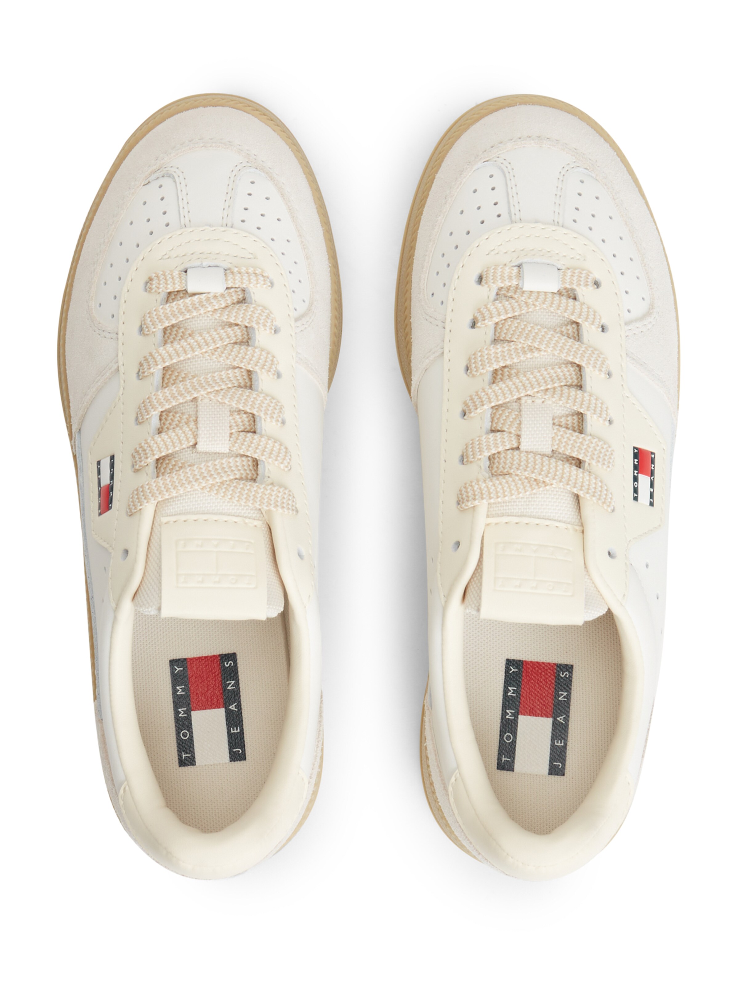 Sneaker low 'The Greenwich Edge Max' de la Tommy Jeans pe alb