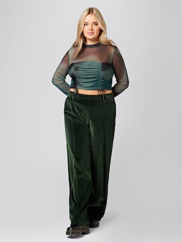 A LOT LESS Wide leg Παντελόνι 'Henriette Pants' σε γκρι