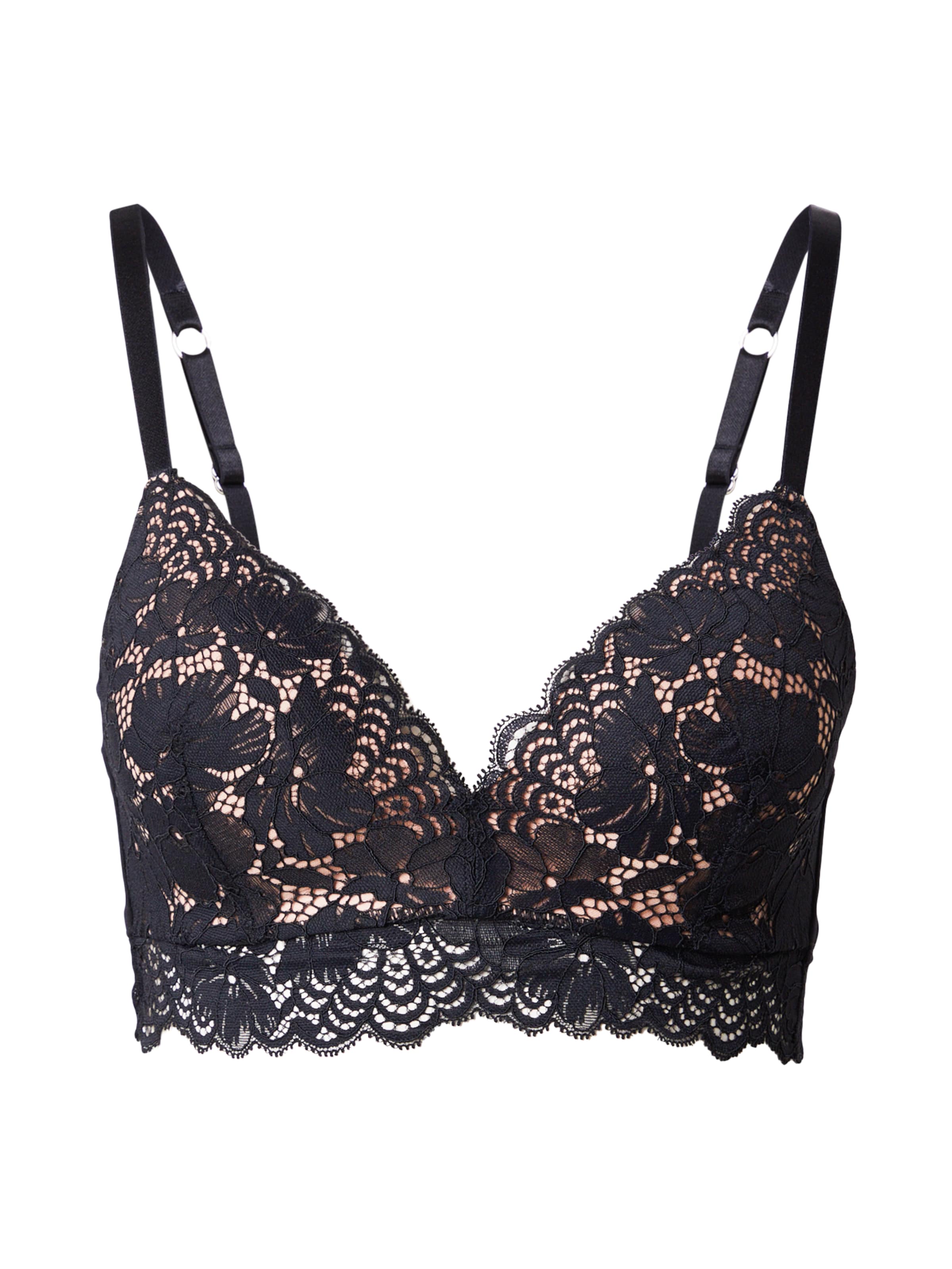 Bustieră Sutien 'Andrea' de la Hunkemöller pe negru: față