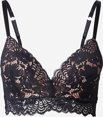 Hunkemöller Bustier Rintaliivi 'Andrea' värissä musta: etupuoli