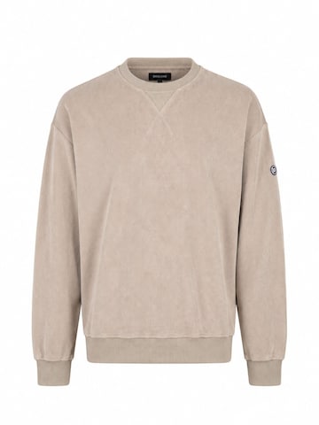 Deeluxe Sweatshirt in Beige: Vorderseite