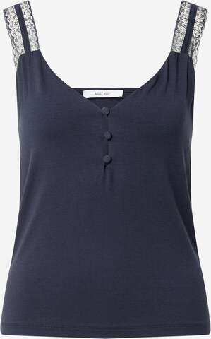 ABOUT YOU Top 'Lena' in Blauw: voorkant